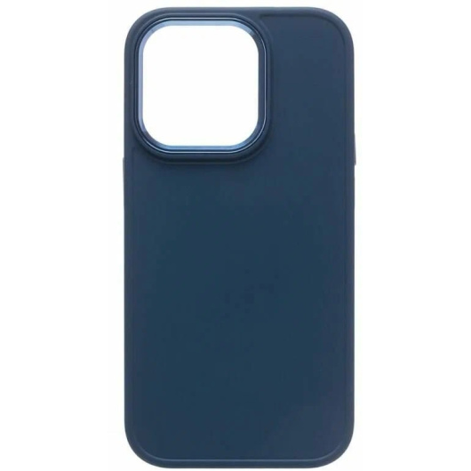 Силиконовый чехол для iPhone 14 Pro 6.1" Темно-синий