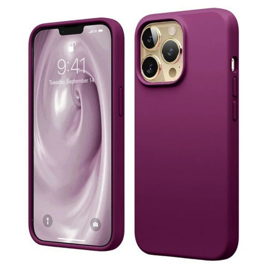 Силиконовый чехол для iPhone 14 Pro 6.1"  Фиолетовый