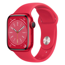 Apple Watch Series 8 Умные часы Apple Watch Series 8 41 мм Aluminium Case Sport Band Красный M/L (MNUH3) watch