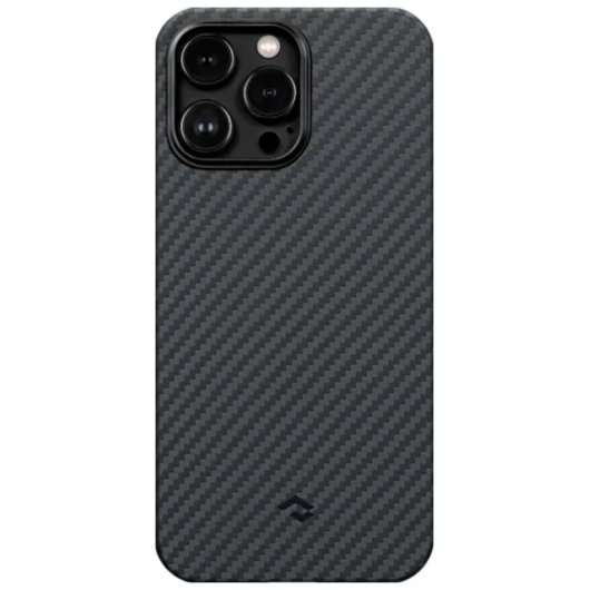 Чехол Pitaka MagEZ Case 4 для iPhone 15 6.1" Черный/Серый 1500D