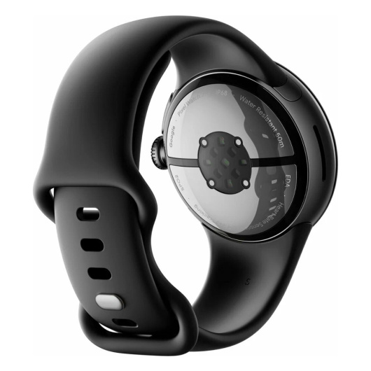 Умные часы Google Pixel Watch 2 Matte Black Aluminum Case / Obsidian Active Band Черные