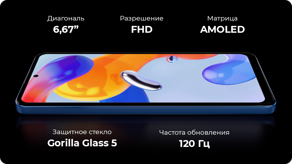 Xiaomi Redmi Note 11 Pro 5G 6/128Gb Синий Global Version