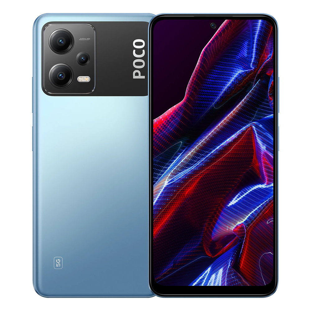 Xiaomi Poco X5 5G 6/128Gb Global Синий купить в Новосибирске. Цена: 15500  руб. в магазине Sibdroid