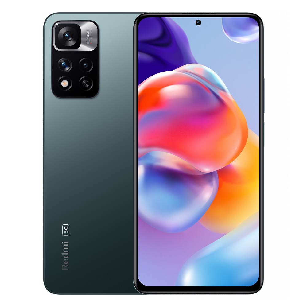 Xiaomi Redmi Note 11 Pro+ 5G 8/128Gb Global Зеленый купить в Новосибирске.  Цена: 24990 руб. в магазине Sibdroid