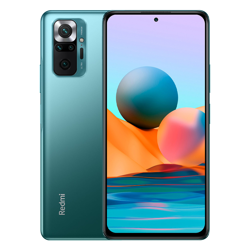 Смартфоны Xiaomi Redmi Note 10 Pro 6/128Gb NFC Global Зеленый в  Новосибирске. Цена: 18990 руб. в магазине Sibdroid