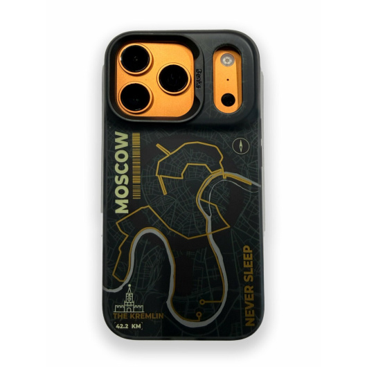 Чехол Benks City Moscow для iPhone 17 Pro Черный