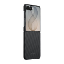 Чехол PITAKA Ultra-Slim Case для Samsung Galaxy Z Flip 8 Black/Grey Twill
