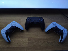 Геймпад PlayStation DualSense Black (черный) — фото покупателя