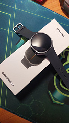 Умные часы Samsung Galaxy Watch 8 Wi-Fi NFC 44мм Черный — фото покупателя