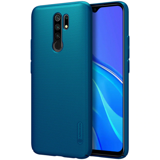 Чехол бампер Nillkin для Xiaomi Redmi 9 Синий
