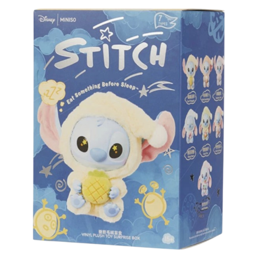 Игрушка Labubu Stitch Eat Something Before Sleep