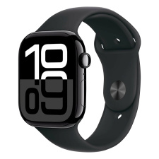 Apple Watch Series 10 Умные часы Apple Watch Series 10 5G 46 мм Jet Black Aluminium Case with Sport Band Black S/M watch