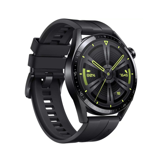 Умные часы Huawei Watch GT3 46mm Active Black / Black Fluoroelastomer