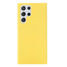 Силиконовый чехол Nano для смартфона Samsung Galaxy S23 Ultra Желтый