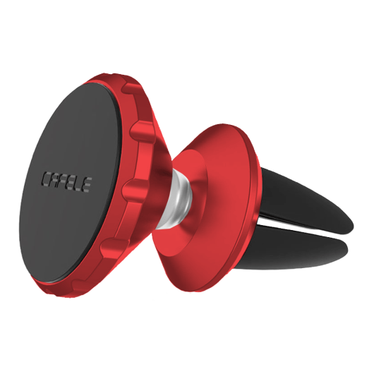 Автомобильный Магнитный держатель Cafele (Дефлектор) Красный