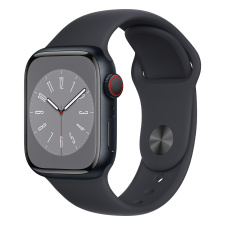 Apple Watch Series 8 Умные часы Apple Watch Series 8 45 мм Aluminium Case Темная ночь M/L (Midnight Sport Band ) watch