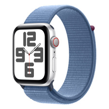 Apple Watch Series SE (2023) Умные часы Apple Watch Series SE 2023 Cellular 44мм Aluminum Case with Blue Sport Loop Серебристый watch