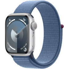 Apple Watch Series 9 Умные часы Apple Watch Series 9 41 мм GPS+Cellular Aluminium Case with Blue Sport Loop Серебристый watch