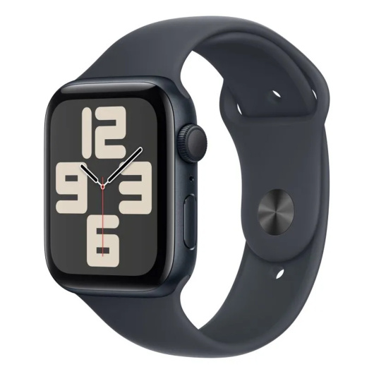 Умные часы Apple Watch Series SE 2024 44мм Midnight Aluminum Case with Sport Band Midnight M/L