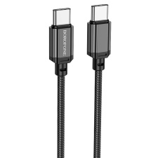 Кабель Borofone BX87 Type-C - Type-C, 3A, 60W, 1 м, черный