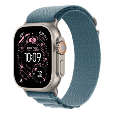 Apple Watch Ultra 3 (2025) Умные часы Apple Watch Ultra 3 2025 49mm Natural Titanium Case with Alpine Loop Light Blue S watch