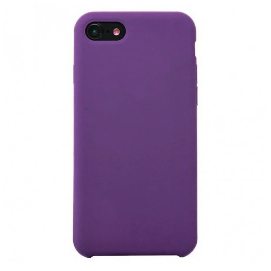 Силиконовый чехол бампер для  iPhone SE 2020 4.7" Фиолетовый