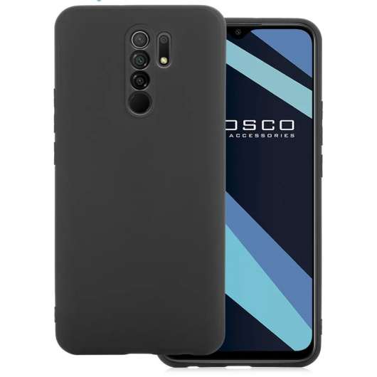 Силиконовый чехол Nano 2.0mm для Xiaomi Redmi 9 Черный