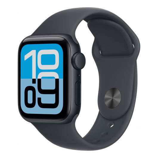 Умные часы Apple Watch SE 3 (2025) 40мм Midnight Aluminum Case with Midnight Sport Band S/M