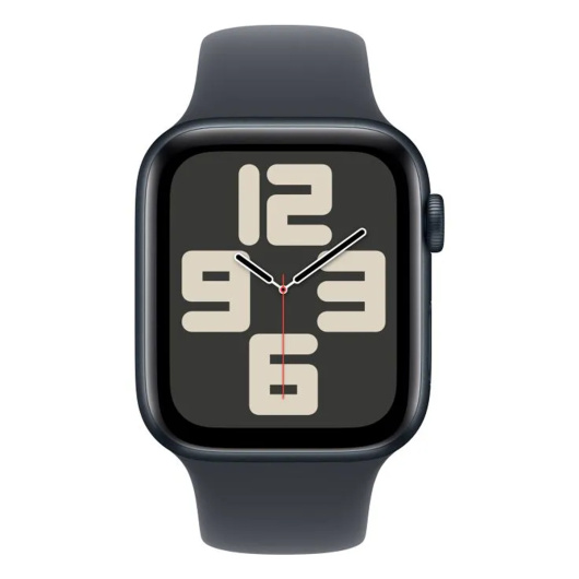 Умные часы Apple Watch Series SE 2024 44мм Midnight Aluminum Case with Sport Band Midnight M/L