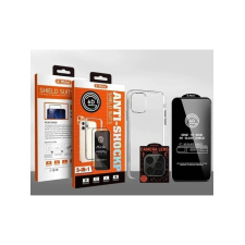 Комплект защиты Anti-Shock для  iPhone 12 Pro Max (Стекло, Чехол, Стекло на камеру)