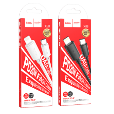 Кабель Hoco X88 Type-C на Type-C 60W 2M Черный