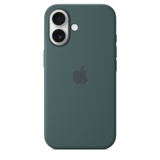 Силиконовый чехол для iPhone 16 Soft-touch Зеленый