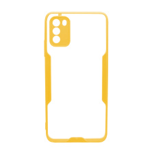 Силиконовый чехол бампер Life Time для Xiaomi Poco М3 Желтый 