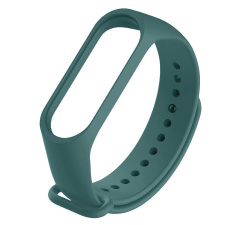 Ремешок для фитнес браслета Xiaomi Mi Band 5 Зеленый