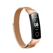 Металлический браслет для Honor Band 4 миланская петля Золотой