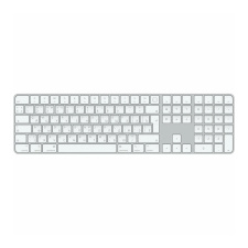 Клавиатура Apple Magic Keyboard с Touch ID Серебристый/белый, кириллица+QWERTY (MK2C3)