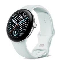 Умные часы Google Pixel Watch 5 45mm Wi-Fi Polished Silver Case / Fog Active Band