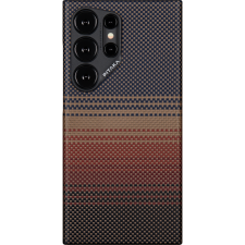 Чехол премиум Pitaka для Samsung Galaxy S26 Ultra Tactile Woven case (Sunset)