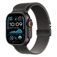 Apple Watch Ultra 2 (2024) Умные часы Apple Watch Ultra 2 2024 49mm Black Titanium Case with Titanium Milanese Loop watch
