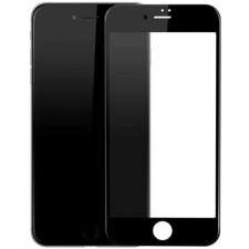 Защитное стекло 5D с олеофобным покрытием для Apple iPhone SE 2020 Черное