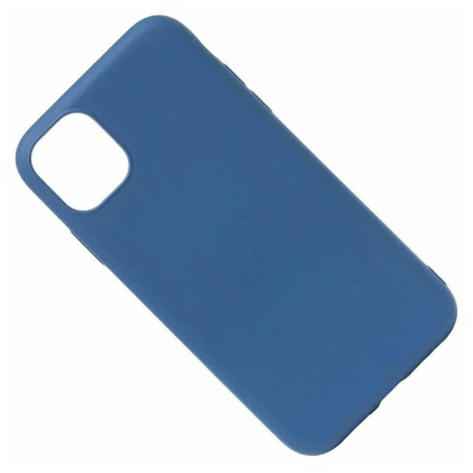 Силиконовый чехол бампер для  iPhone 11 6.1" Синий
