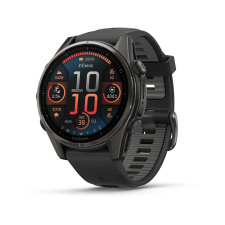 Умные часы Garmin Fenix 8 Solar Sapphire Carbon Gray DLC Titanium Black / Pebble Gray