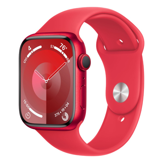 Умные часы Apple Watch Series 9 45 мм GPS+Cellular Aluminium Case Sport Band Красный