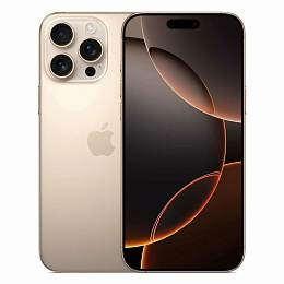 Apple iPhone 16 Pro Max 256 GB Desert Titanium nano SIM + eSIM (без RuStore)