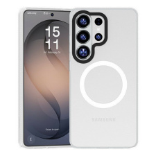 Силиконовый чехол Benks Lucid Armor Case MagSafe для Samsung Galaxy S26 Ultra Прозрачный матовый