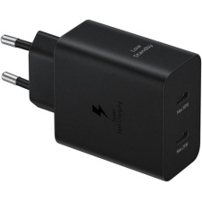Сетевое зарядное устройство Samsung EP-T5020X 50W 2xUSB type-C черный