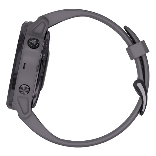 Умные часы Garmin Fenix 6S Pro Solar Wi-Fi NFC, аметистовый/темно-серый