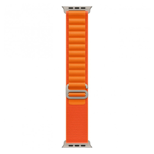 Умные часы Apple Watch Ultra GPS+Cellular 49mm Titanium Case with Orange Alpine Loop L (MQF73)