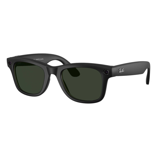 Умные очки Ray-Ban Wayfarer (Gen 2) Shiny Black Clear/Transitions Graph Green (155-53)