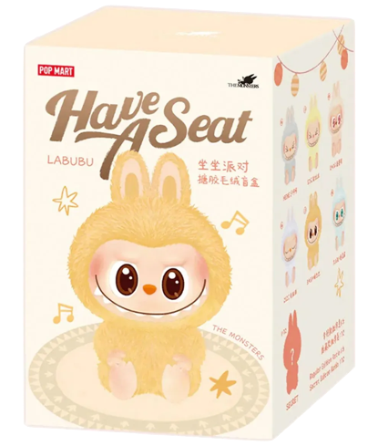 Игрушка Labubu Have a Seat, сидячая